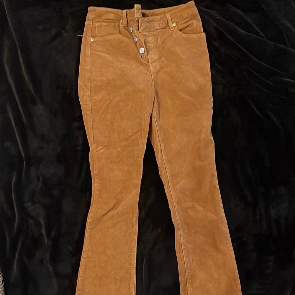 Forever 21 Tan Straight Leg Pants
